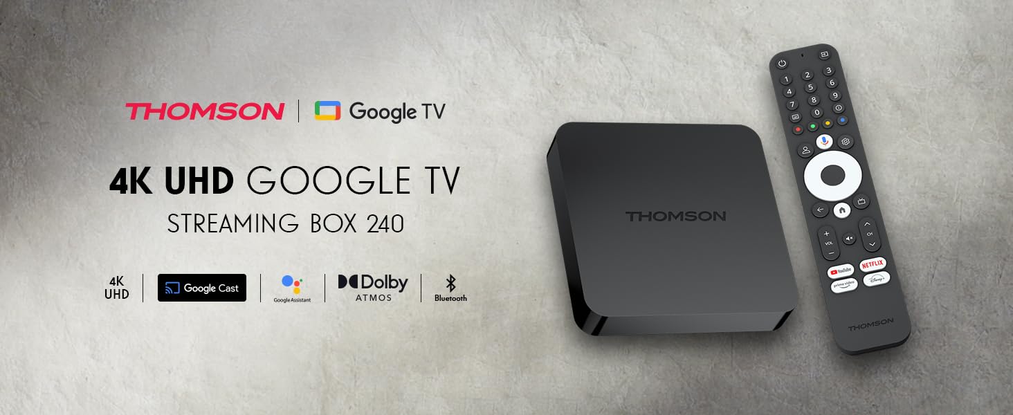 THOMSON Streaming Box 240M 4K UHD